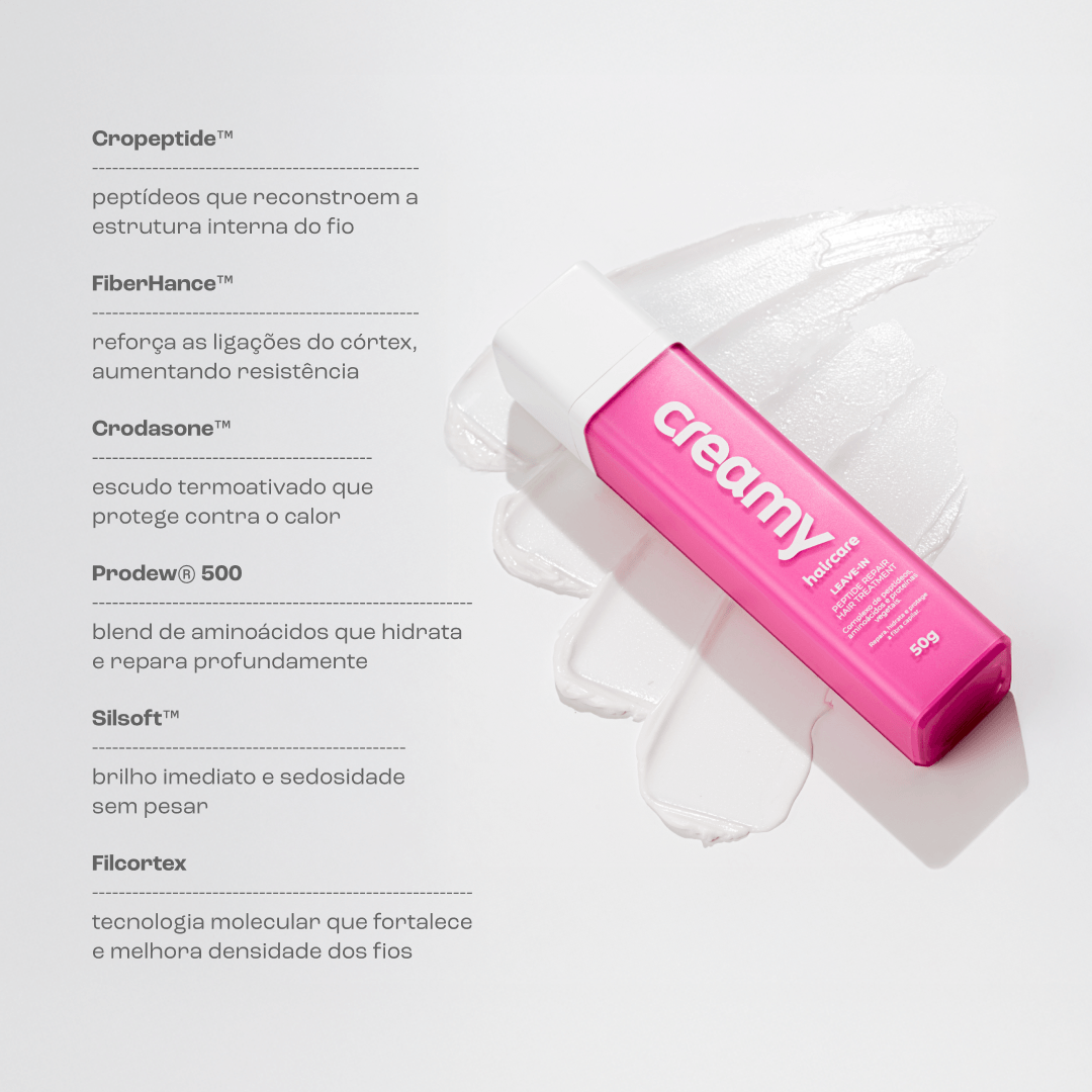 Creme de Reconstrução Capilar sem Enxágue 50g