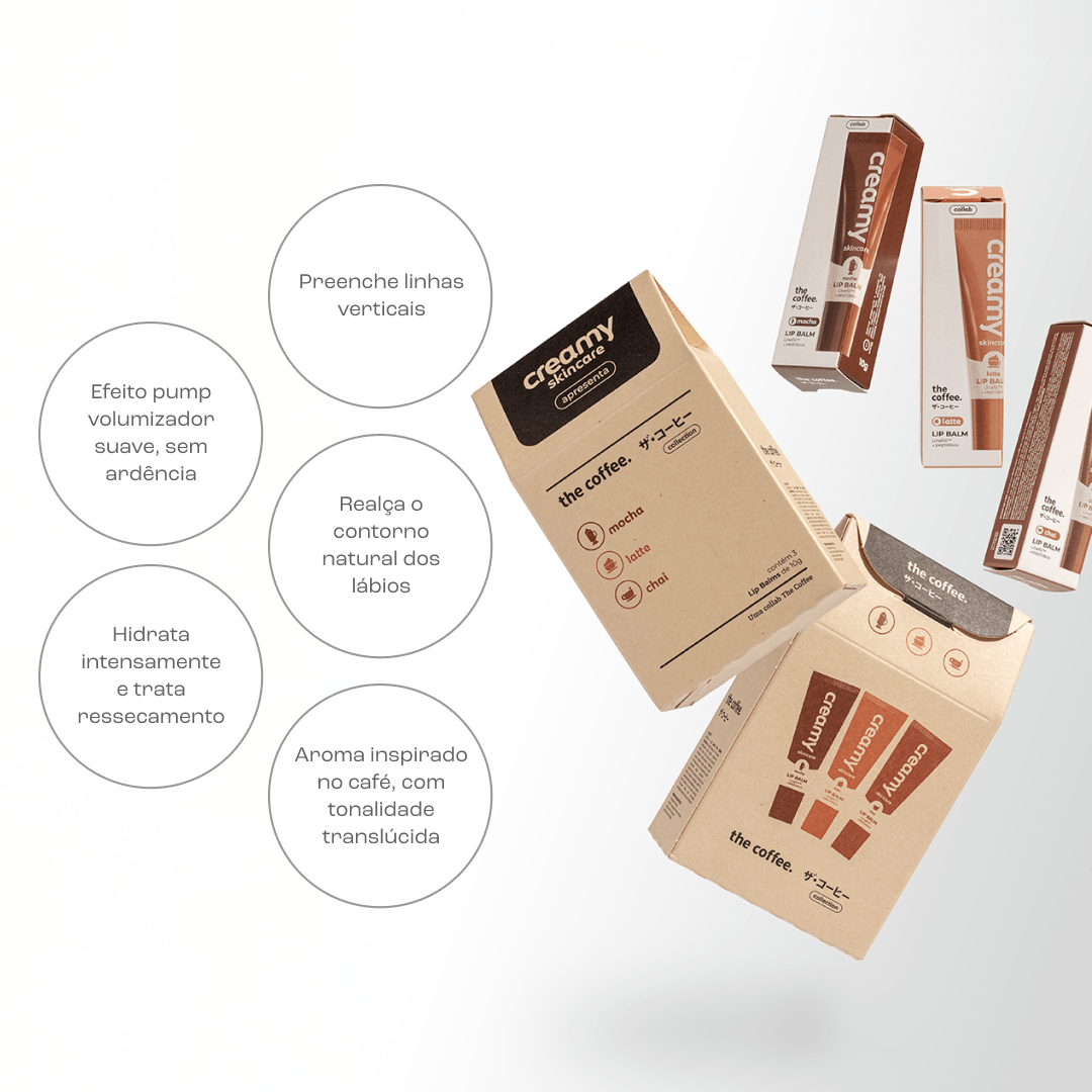Kit Lip Balm The Coffee Collection
